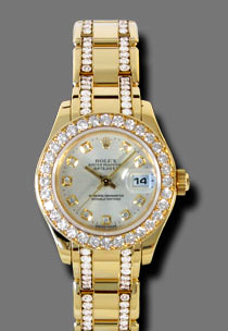 Rolex Masterpiece Ladies Pearlmaster Award